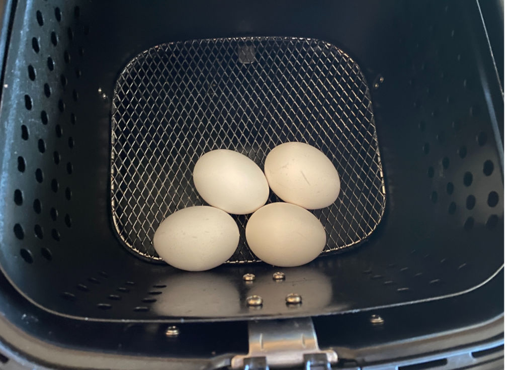 air fryer soft boiled eggs
